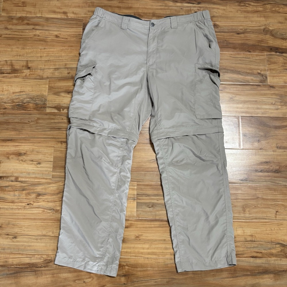 Columbia Omni Shade Convertible Cargo Pants‎ Men's Hiking Lightweight Outdoor 38